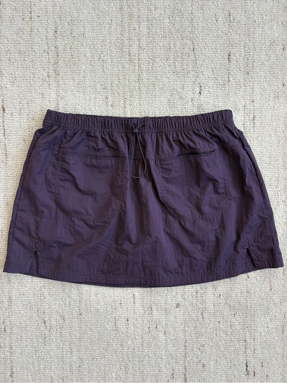 Offline by Aerie Hiker Mini Skort Purple Athletic Skirt Shorts & Pockets - L
